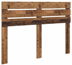 vidaXL Κεφαλάρι με κεφαλάρι Παλιό Ξύλο 160 cm Επεξεργασμένο ξύλο