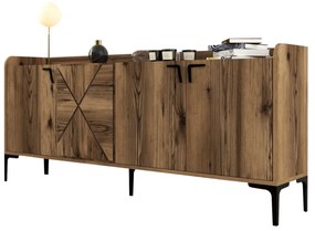 ΜΠΟΥΦΕΣ ΜΕΛΑΜΙΝΗΣ ΚΑΡΥΔΙ FB99433.04 180x35x78Υ εκ. 0534807