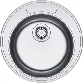 Franke Rondo ROL 610-39 Ένθετoς Ανοξείδωτος νεροχύτης 50cm Inox