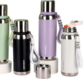 Φορητό παγούρι-θερμός - 800ml - 722313 - White