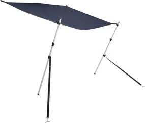 vidaXL Επέκταση Σκιάστρου Σχήμα Τ Μπλε 170x170x(115-183) εκ.