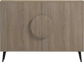 Μπουφές Gora pakoworld sonoma 110x35.5x82εκ