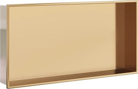 vidaXL Εσοχή Ντους Βουρστ. Χρυσό 62x32x9 εκ. Αν. Ατσάλι