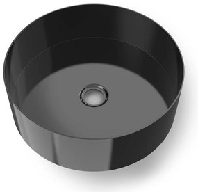 VOSS Luna V1040-411 Νιπτήρας Black Brushed PVD Ø40 εκ.