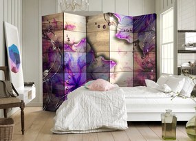 Διαχωριστικό με 5 τμήματα - Purple Memory II [Room Dividers] 225x172