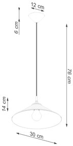 Sollux κρεμαστό φωτιστικό ZUMA μαύρο,χάλυβας,Ε27 1x15W LED