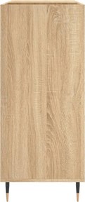 vidaXL Δισκοθήκη Sonoma Δρυς 84,5 x 38 x 89 εκ. από Επεξεργασμένο Ξύλο