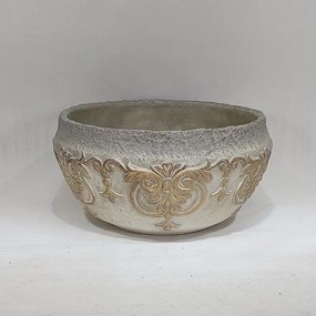 Κασπώ Τσιμεντένιο 752-18053 25x25x13.5cm Beige Estheti Home Cement