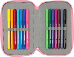 Κασετίνα Hello Kitty Ροζ 12,5 x 19,5 x 5,5 cm 37 Τεμάχια