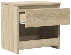vidaXL Κομοδίνο Sonoma Δρυς 40 x 30 x 39 εκ. από Επεξ. Ξύλο