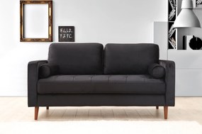 2-Seat Sofa Rome - Black Black
Oak