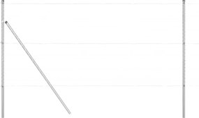 vidaXL Στύλος Περιφράξεων 26 pcs Γκρι 3,2 x 3,2 x 150 εκ