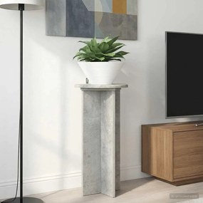 vidaXL Βάση φυτών 2 τεμ. Γκρι Σκυροδέματος 29,5 x 29,5 x 60 εκ.