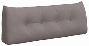 vidaXL Μαξιλάρι Πλάτης Taupe 120 x 24 x 50 εκ ύφασμα
