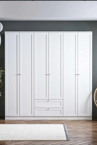 Wardrobe Terra 6 210 - White White