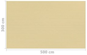 Χαλί Σκηνής Μπεζ 300 x 500 εκ.