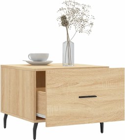 vidaXL Τραπεζάκια Σαλονιού 2 τεμ Sonoma Δρυς 50x50x40 εκ Επεξ. Ξύλο