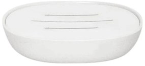 Σαπουνοθήκες μπάνιου πλαστικές σε σετ 9Χ - White - 21538