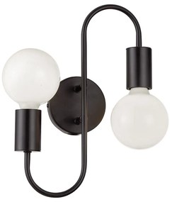 Φωτιστικό Τοίχου-Απλίκα Jane 4233000 Black Viokef Metal