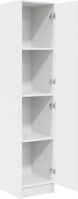 vidaXL Highboard Λευκό 35 x 39 x 168 εκ.