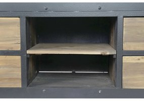 Βιβλιοπωλείο DKD Home Decor Μέταλλο Αλουμίνιο Τζίντζερ (160 x 45 x 243 cm)