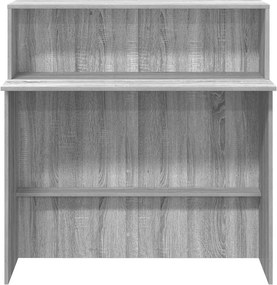 vidaXL Γραφείο υποδοχής 100x50x103,5 εκ. Επεξεργασμένο Ξύλο