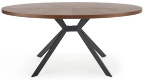 LOCARNO table, color: walnut / black DIOMMI V-CH-LOCARNO-ST