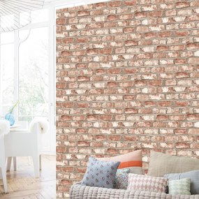 DUTCH WALLCOVERINGS Ταπετσαρία Τοίχου Τούβλα Κόκκινη EW3102  - Κόκκινο