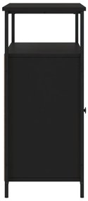 vidaXL Μπουφές Μαύρος 100x35x80 εκ. από Επεξεργασμένο Ξύλο