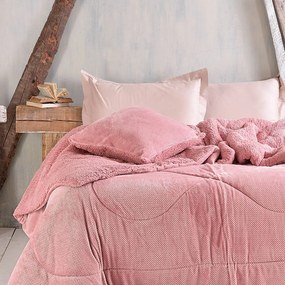 Μαξιλαροθήκη Διακοσμητική Alvaro Pink Ρυθμός 50Χ50 Jacquard