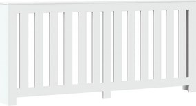 vidaXL Καπάκι Καλοριφέρ Λευκό 175 x 20 x 82 cm Επεξεργασμένο Ξύλο