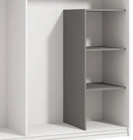 Σετ Ράφια FUP Γκρί Γραφίτης 46,5x45,5x116,5 εκ. 46.5x45.5x116.5 εκ.