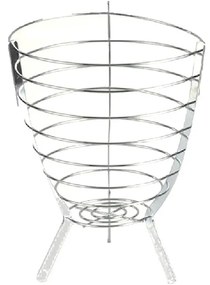 Φρουτιέρα Ψηλή Μεταλλική Inox ESPIEL 26x31,5εκ. MTT105