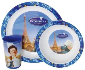 Παιδικό Σερβίτσιο φαγητού Ratatouille Disney 005203 Ango-5203-Μπλε 5203