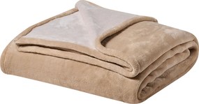 Κουβέρτα Βελουτέ Ημίδιπλη (180x220) Kentia Loft Yolanda 12 Beige