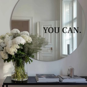 Αυτοκόλλητο για καθρέφτη S33 – YOU CAN.