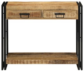 vidaXL Τραπέζι κονσόλας 90x33x75 εκ. Στρατηγικό Μάνγκο