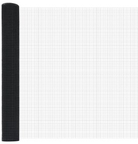 vidaXL Φράχτης Συρματόπλεγμα Γκρι 1.4x50 μ Χάλυβας