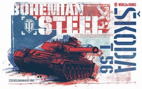 Εικονογράφηση World of Tanks - Bohemian Steel, WOT