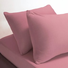 Σεντόνι Βρεφικό Jersey Με Λάστιχο Dusty Pink Melinen Κούνιας 70x160cm 100% Βαμβάκι