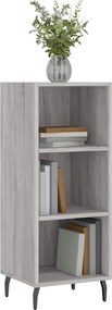 vidaXL Ντουλάπι Γκρι sonoma 34,5x32,5x90εκ. από Επεξεργασμένο Ξύλο