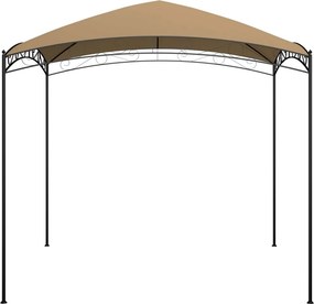 vidaXL Κιόσκι Taupe 3 x 3 x 2,65 μ. 180 γρ./μ²