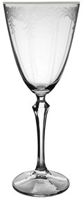 Ποτήρι Κολωνάτο Νερού Elisabetheth CLX08106021 350ml Clear Από Κρύσταλλο Βοημίας Crystal
