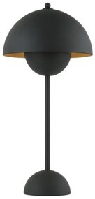 Επιτραπέζιο φωτιστικό Ατσάλι Tulip H49 Φ23 Viokef 4283301 Μαύρο