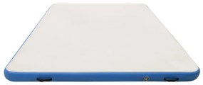 vidaXL Πλατφόρμα Φουσκωτή Πλωτή Μπλε / Λευκή 300 x 300 x 15 εκ.