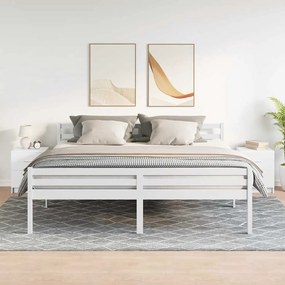 vidaXL Κομοδίνα 2 τεμ. με 2 Συρτάρια Λευκά 40x36x50 εκ.