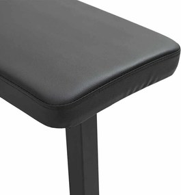 vidaXL Πάγκος Βαρών Μαύρο 108 x 27 x 41 εκ.