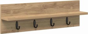 vidaXL Τοίχου Κρεμάστρα Artisan Oak 60 x 10,5 x 18 εκ