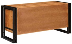 vidaXL Ντουλάπα Παπουτσιών Καφέ 90 x 38 x 45 εκ. Μασίφ ξύλο ακακίας