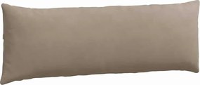 vidaXL Μαξιλάρι Καναπέ 2 pcs Taupe 120 x 40 cm ύφασμα